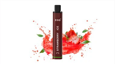 EGQ001 Одноразовая электронная сигарета с плоским горлышком